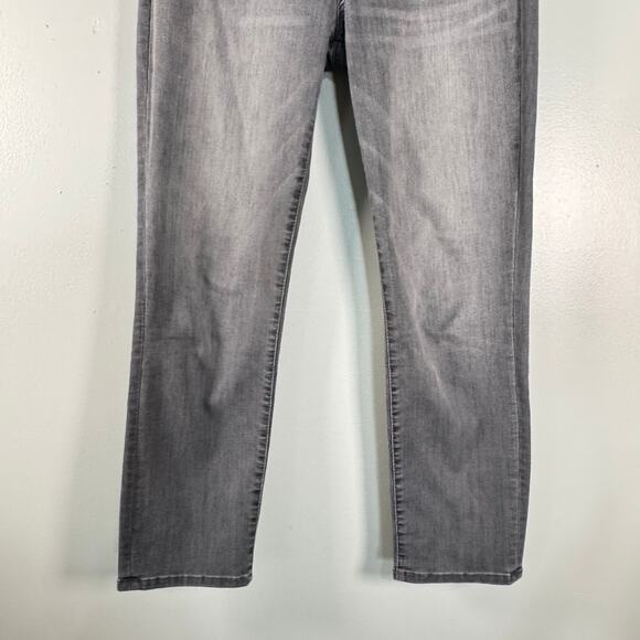 KUT From The Kloth Reese Fab Ab Ankle Straight Leg Jeans Gray Womens Size 4 - Picture 5 of 11
